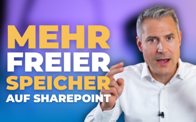 Speicherplatz in SharePoint knapp: Archivierung ist für Schweizer KMU ein Muss