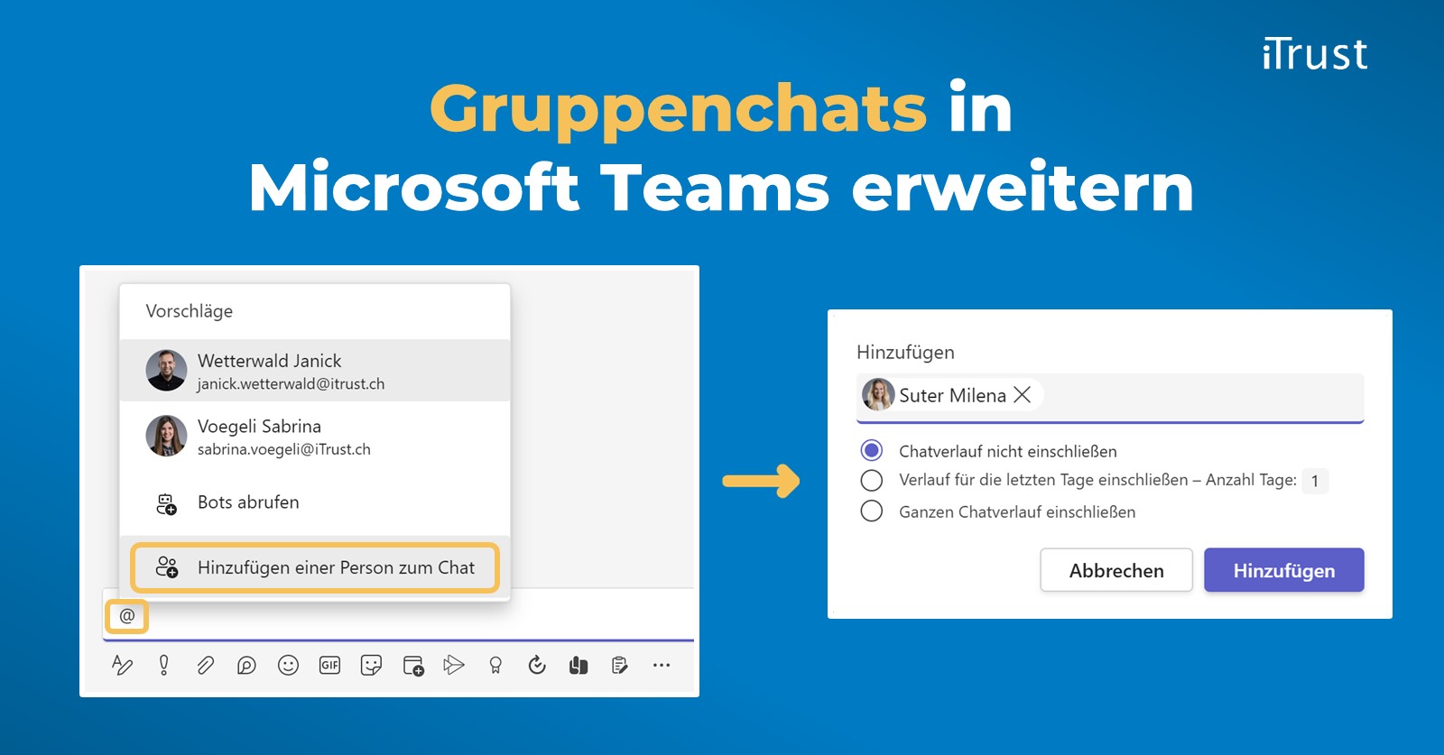 Microsoft-Teams-Updates vom Januar 2023 - So kann man Gruppenchats erweitern