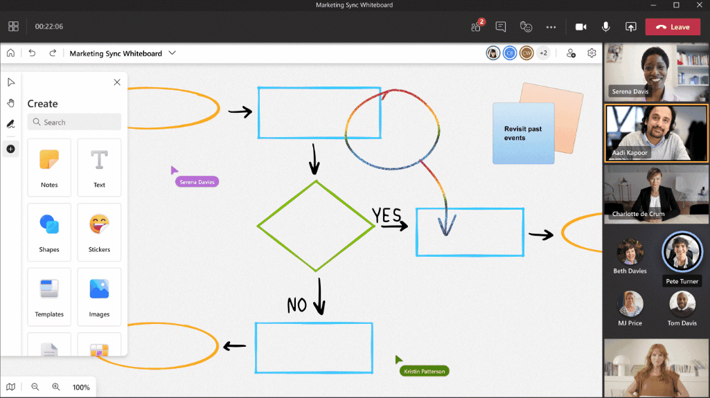 Was ist neu in MS Teams - Neues Whiteboard